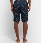 Derek Rose - Nelson Printed Cotton-Batiste Pyjama Shorts - Navy