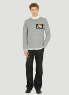 Invader Sweater in Grey