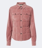 Moncler Grenoble Nangy down-paneled cotton corduroy jacket