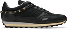 Valentino Garavani Black Stud Up Sneakers