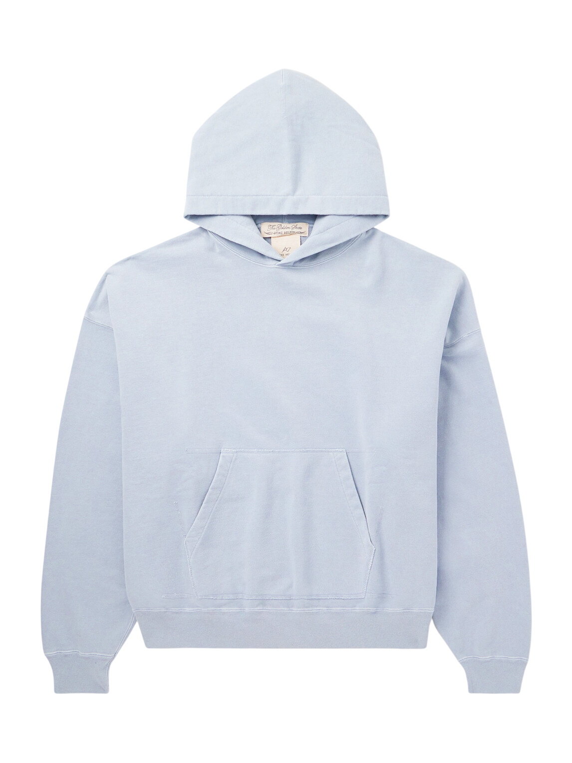 Remi Relief - Cotton-Jersey Zip-Up Hoodie - Black Remi Relief