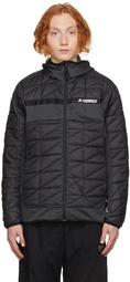 adidas Originals Black Insulated Terrex Hybrid Jacket