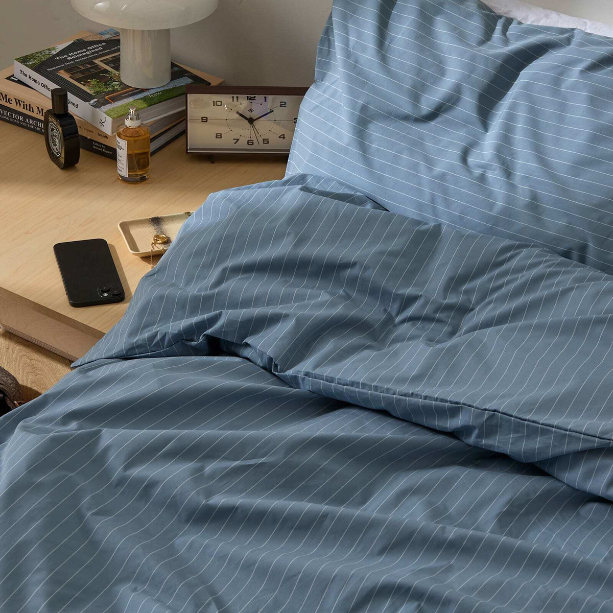 HAY King Duvet Cover in Blue 