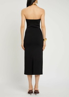 Anine Bing Rosa Stretch-knit Midi Dress Black