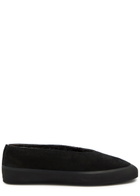 LE Monde Beryl Apres Ski Suede Ballet Flats Black