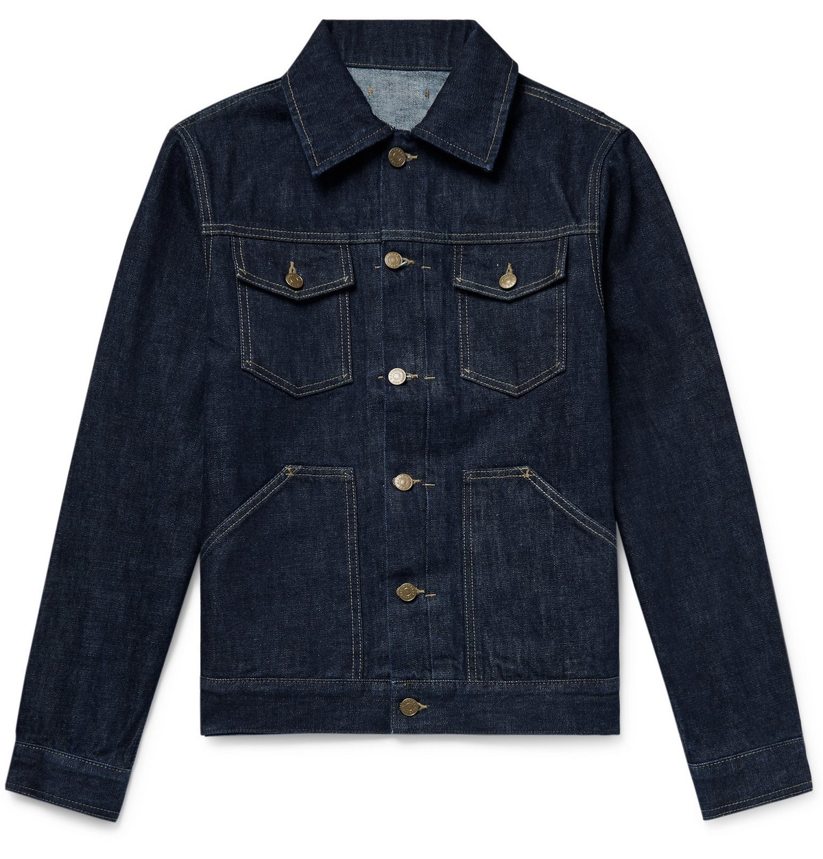 The Workers Club - Denim Jacket - Blue The Workers Club