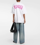 Balenciaga Tropical Paris cotton jersey T-shirt