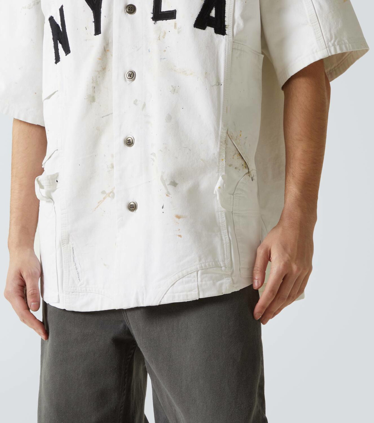 Greg Lauren Painter cotton shirt