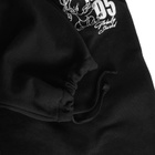 END. Devils Darts Team Straight Leg Sweatpant in Washed Black