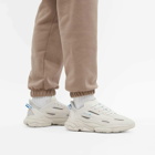 Adidas Men's Ozweego Celox Sneakers in White/Grey/Blue Rush