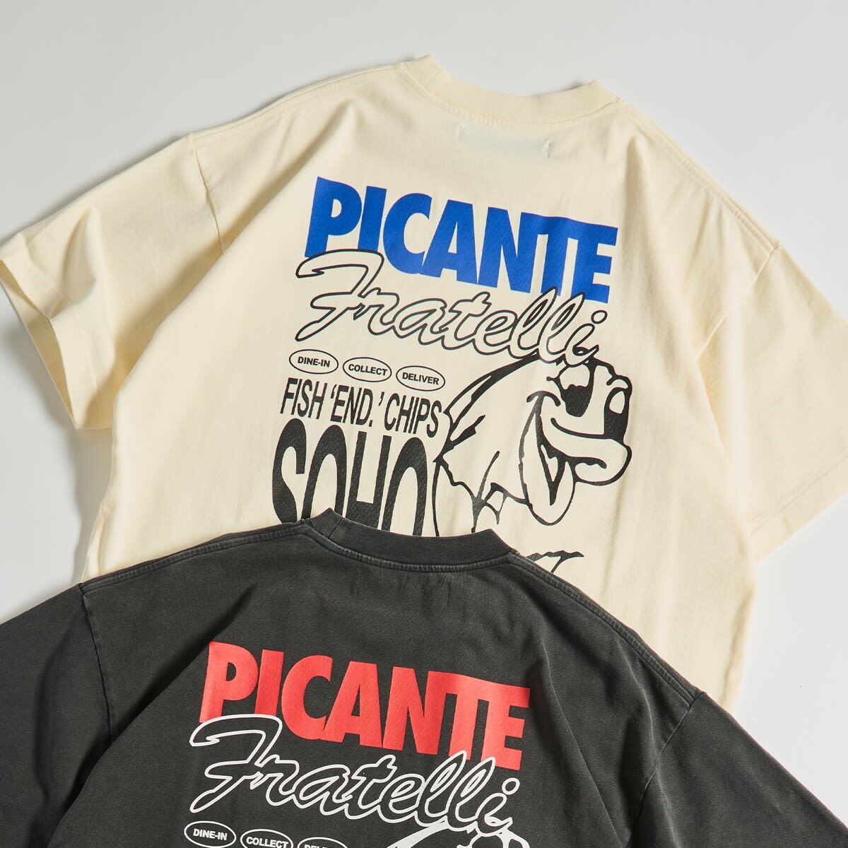 END. x PICANTE Store T-Shirt in Ivory