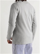 COMME DES GARÇONS SHIRT - Yue Minjun Printed Fleece-Back Cotton-Jersey T-Shirt - Gray - S
