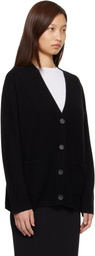 ANINE BING Black Jackson Cardigan