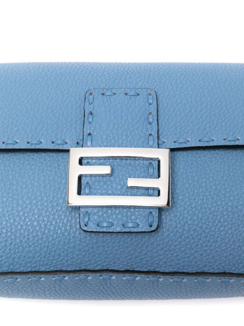 バッグ FENDI SELLERIA LEATHER SHOULDER BAG Fendi Selleria Leather Mama Baguette Bag - Consigned Designs