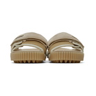 Off-White Beige Oddsy Minimal Slider Sandals