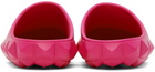 Valentino Garavani Pink Roman Stud Turtle Clogs