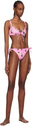 Chopova Lowena Pink Suski Bikini