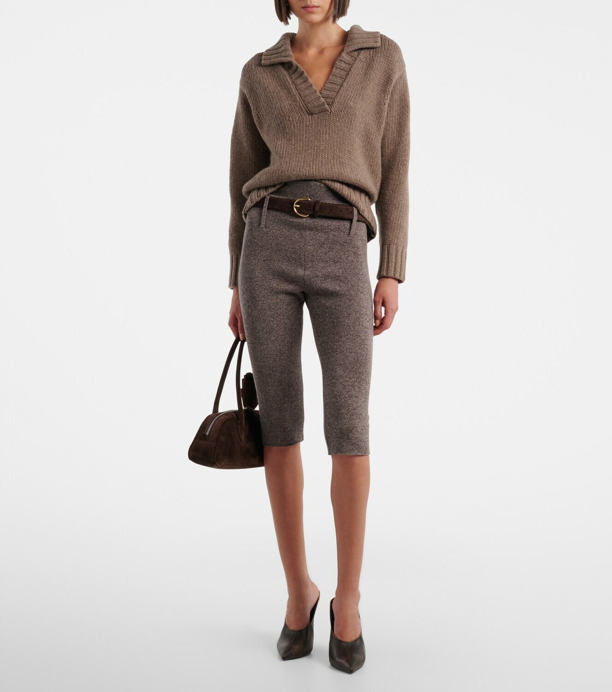 Magda Butrym Cashmere polo sweater