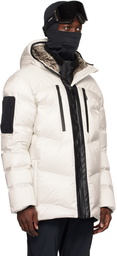 Sportalm Off-White Hooded Down Jacket