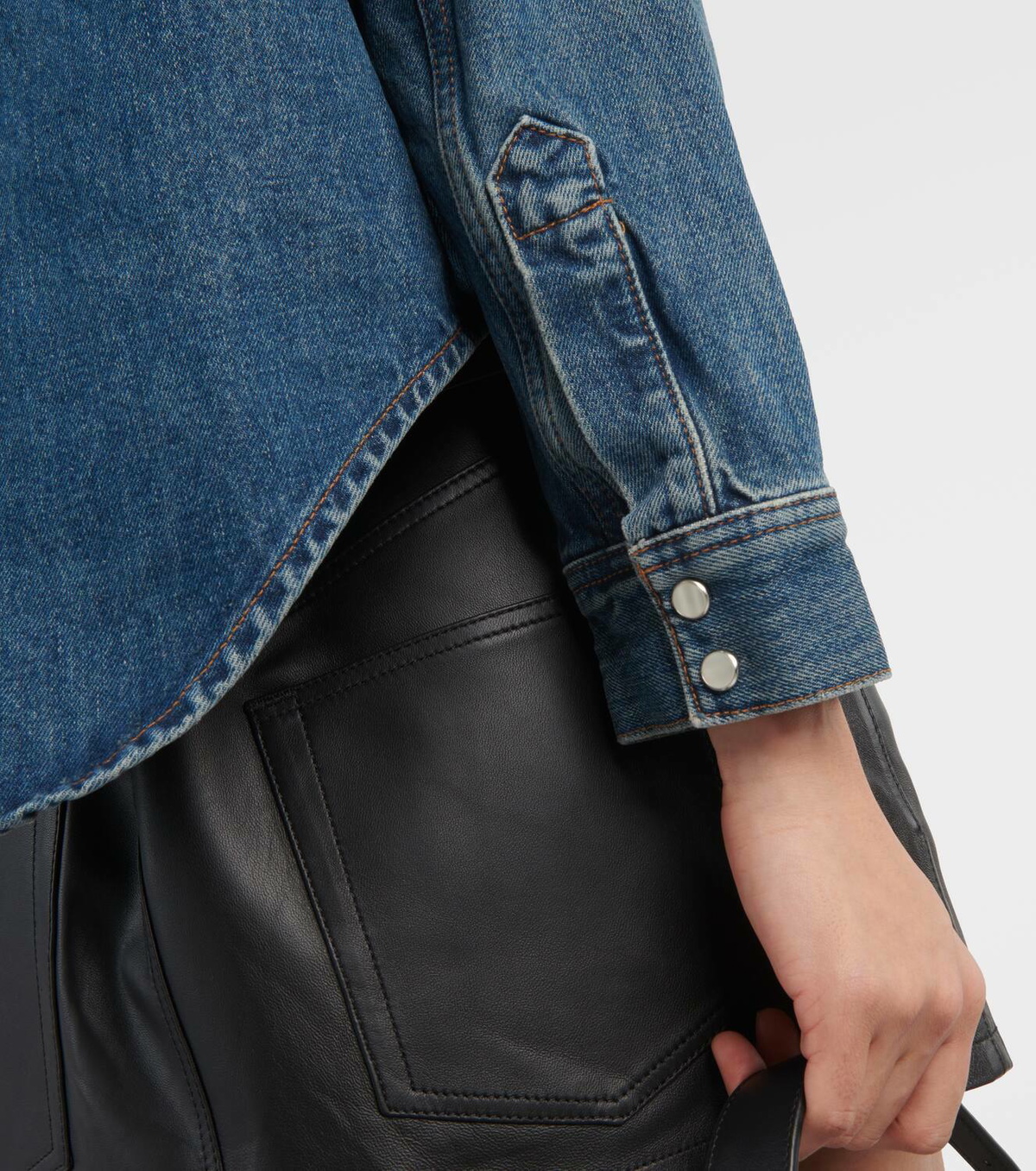 Wardrobe.NYC Denim overshirt WARDROBE.NYC