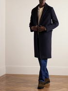 Mr P. - Virgin Wool and Cashmere-Blend Coat - Blue