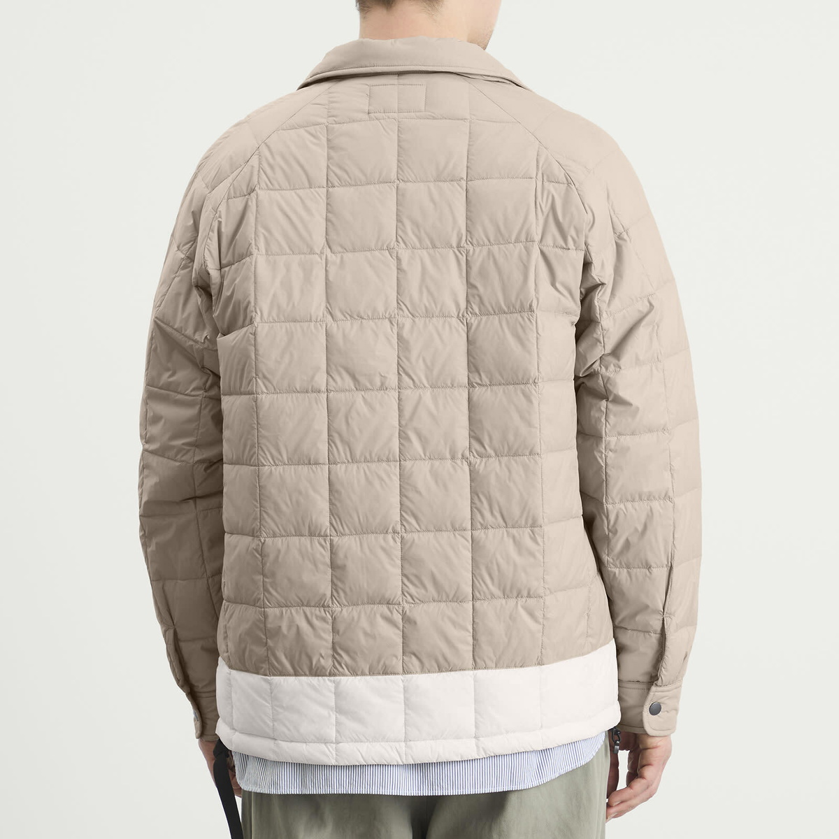 Taion Men's x Mountain Research Down Coach Jacket in Grey