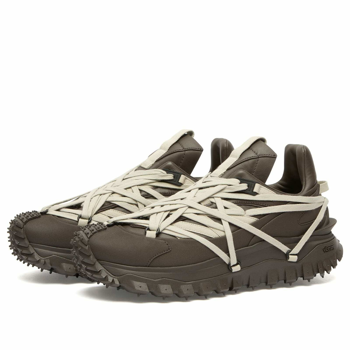 Rick Owens x Moncler Trailgrip Megalace Sneaker in Dark Dust