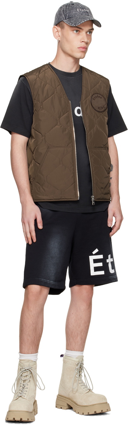 Études SSENSE Exclusive Black Tempera Shorts