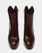 Steve Madden Lochlan Booties in Burgundy