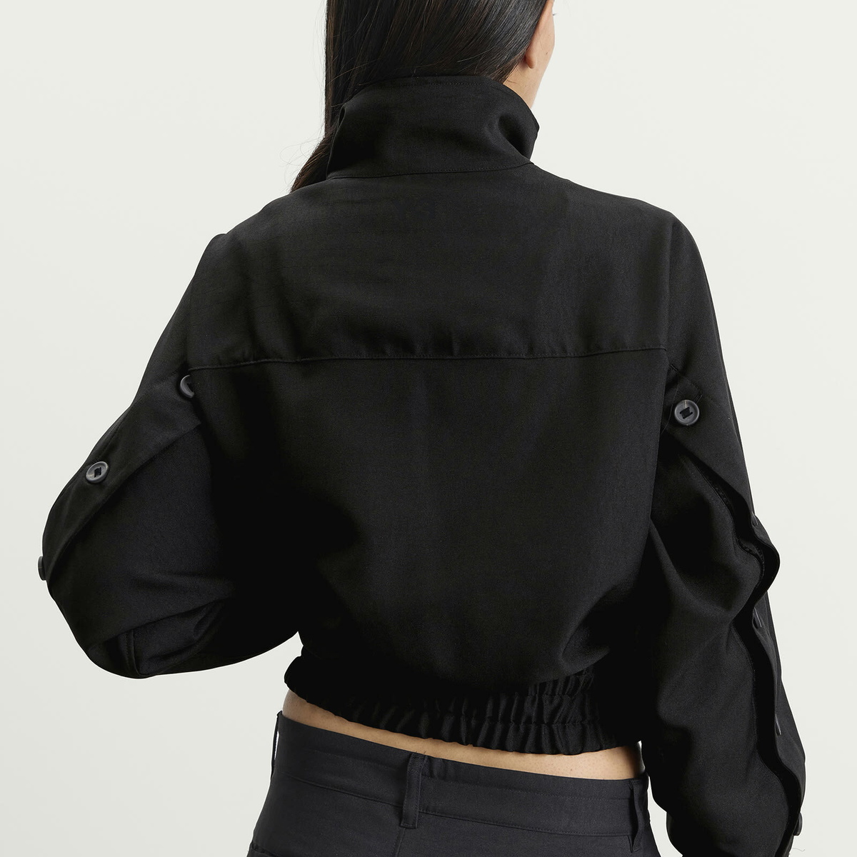 Y-3 Women's Button Jacket in Black