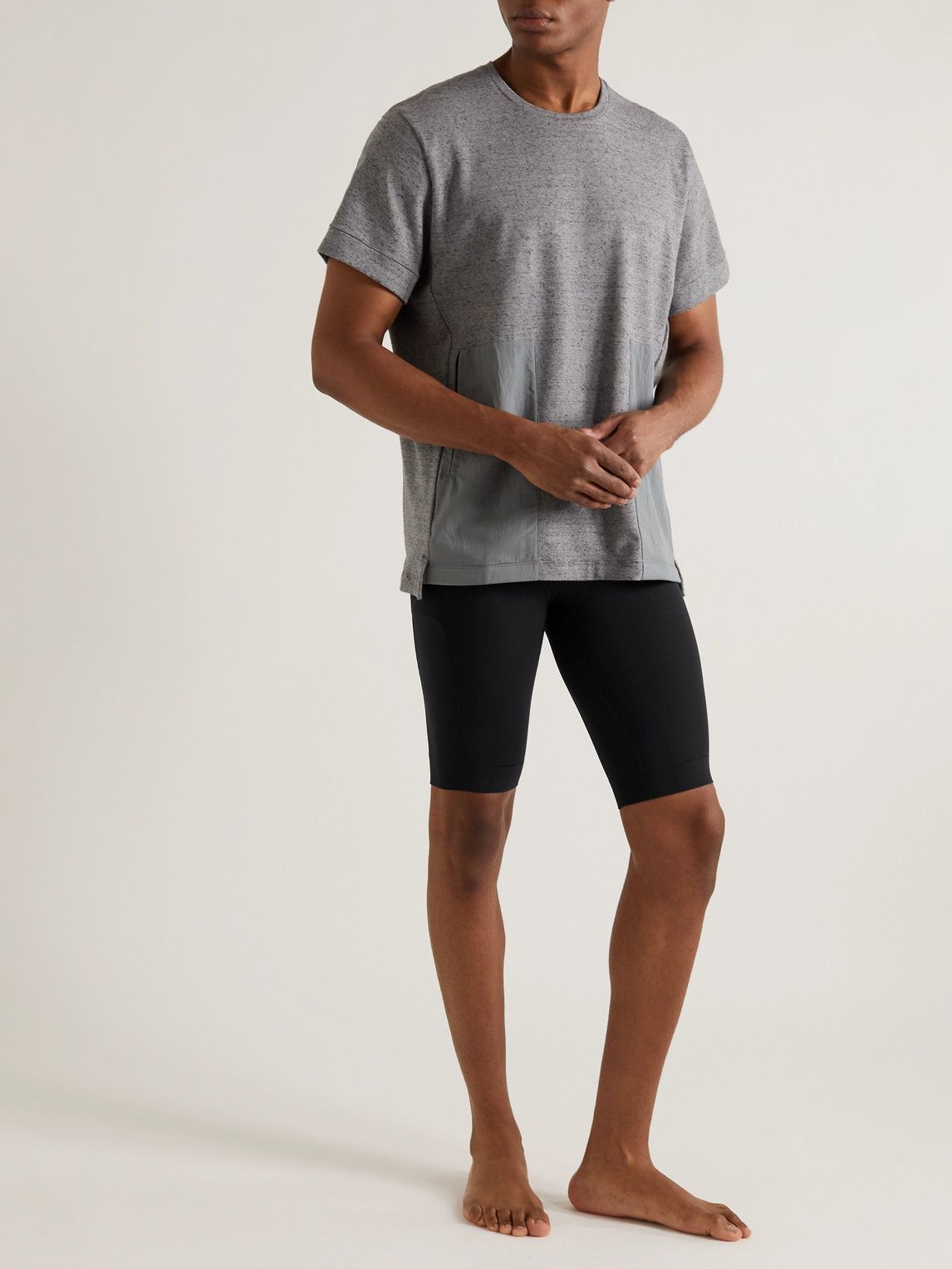 nike yoga infinalon shorts