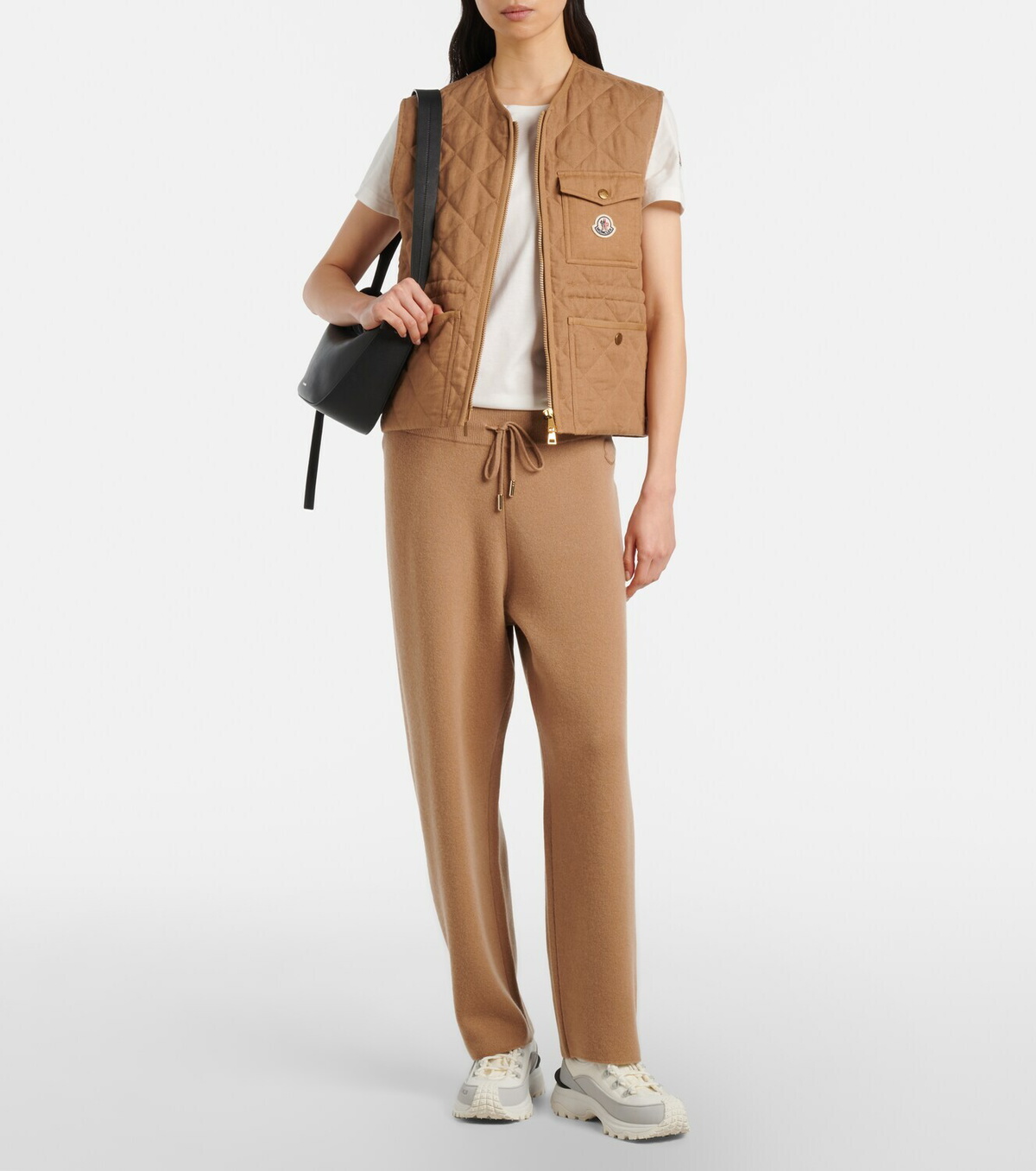 Moncler Wool and cashmere sweatpants