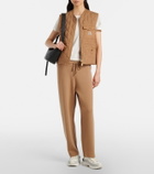 Moncler Wool and cashmere sweatpants