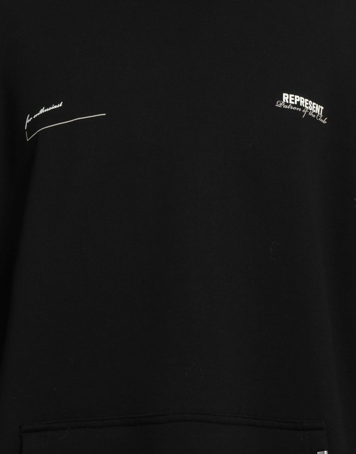 Represent Mens Sweatshirt in Black