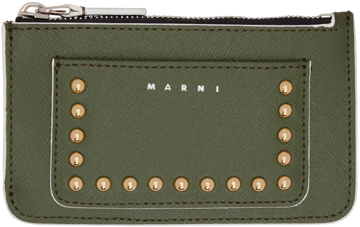 Photo: Marni Green Leather Card Holder