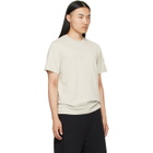 Moncler Gray Logo Cotton T-shirt