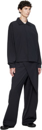 Kiko Kostadinov Black Kippel Light Jacket