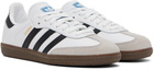 adidas Originals White Samba OG Sneakers