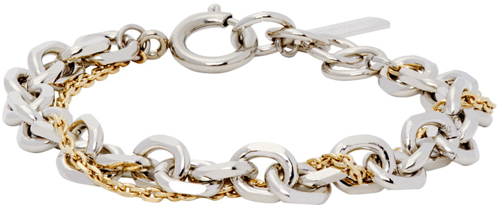 Photo: Justine Clenquet Silver & Gold Dana Bracelet