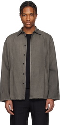 Professor.E Gray Dyed Shirt