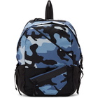 Valentino Blue Valentino Garavani New Camo Backpack