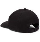 Burberry - Logo-Embroidered Cotton-Twill Baseball Cap - Black