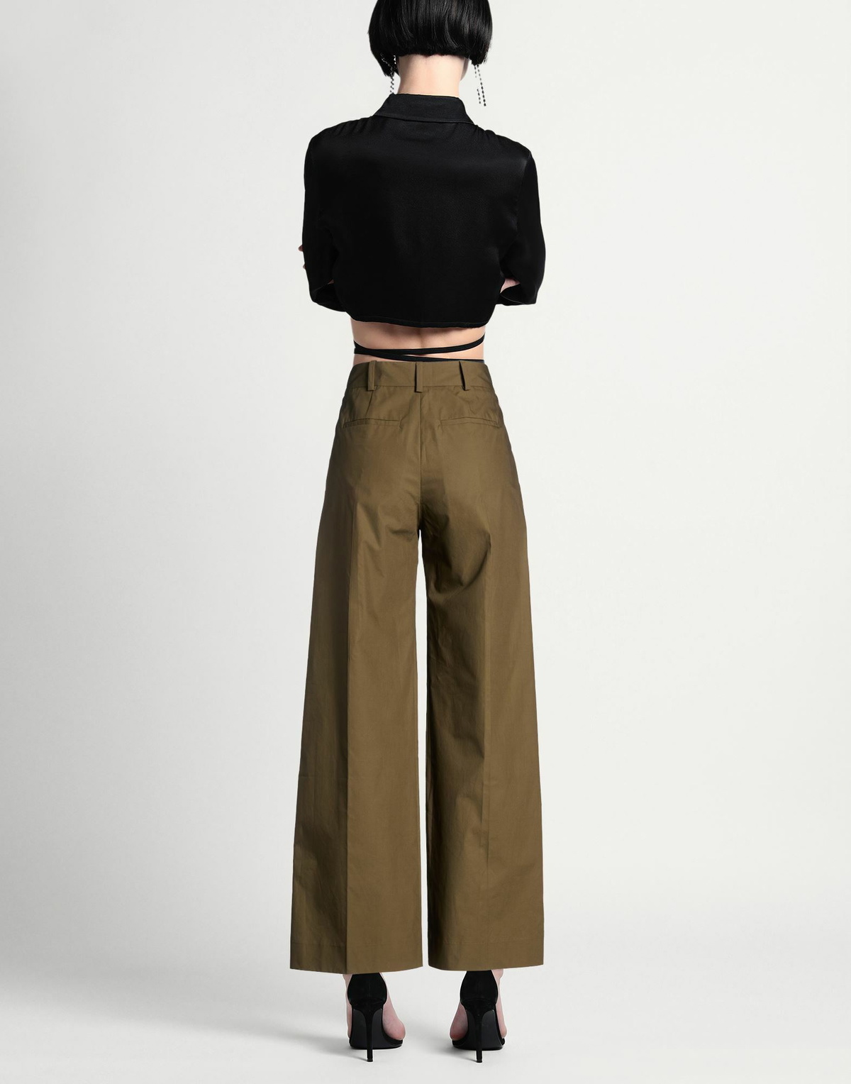 Modes Womens Pants Military in Green
