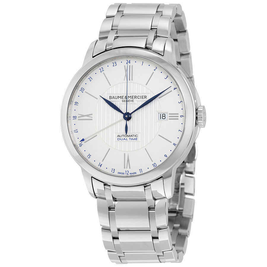 Baume et Mercier Classima Core Dual Time Automatic Mens Watch M0A10273