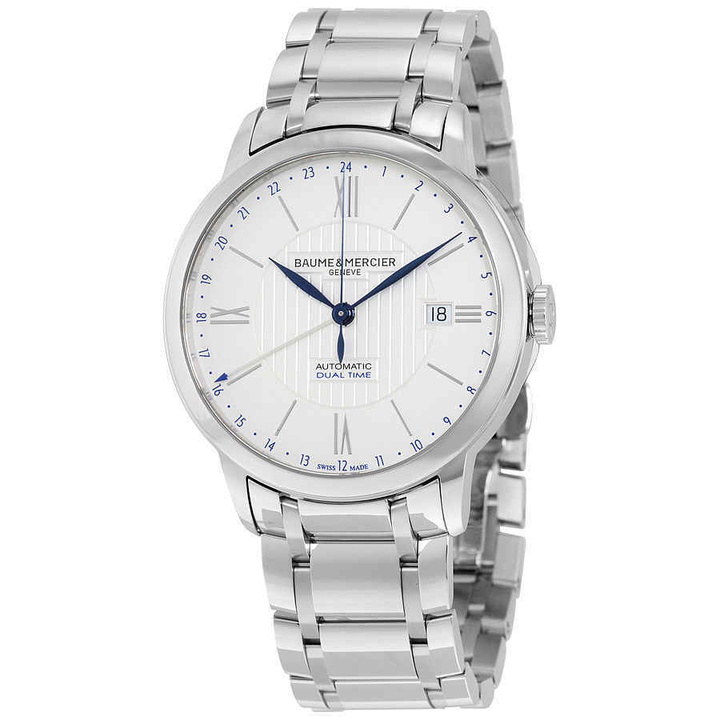 Photo: Baume et Mercier Classima Core Dual Time Automatic Mens Watch M0A10273