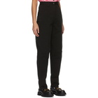 SSENSE WORKS SSENSE WORKS Jeremy O. Harris Black Relaxed Message Jeans
