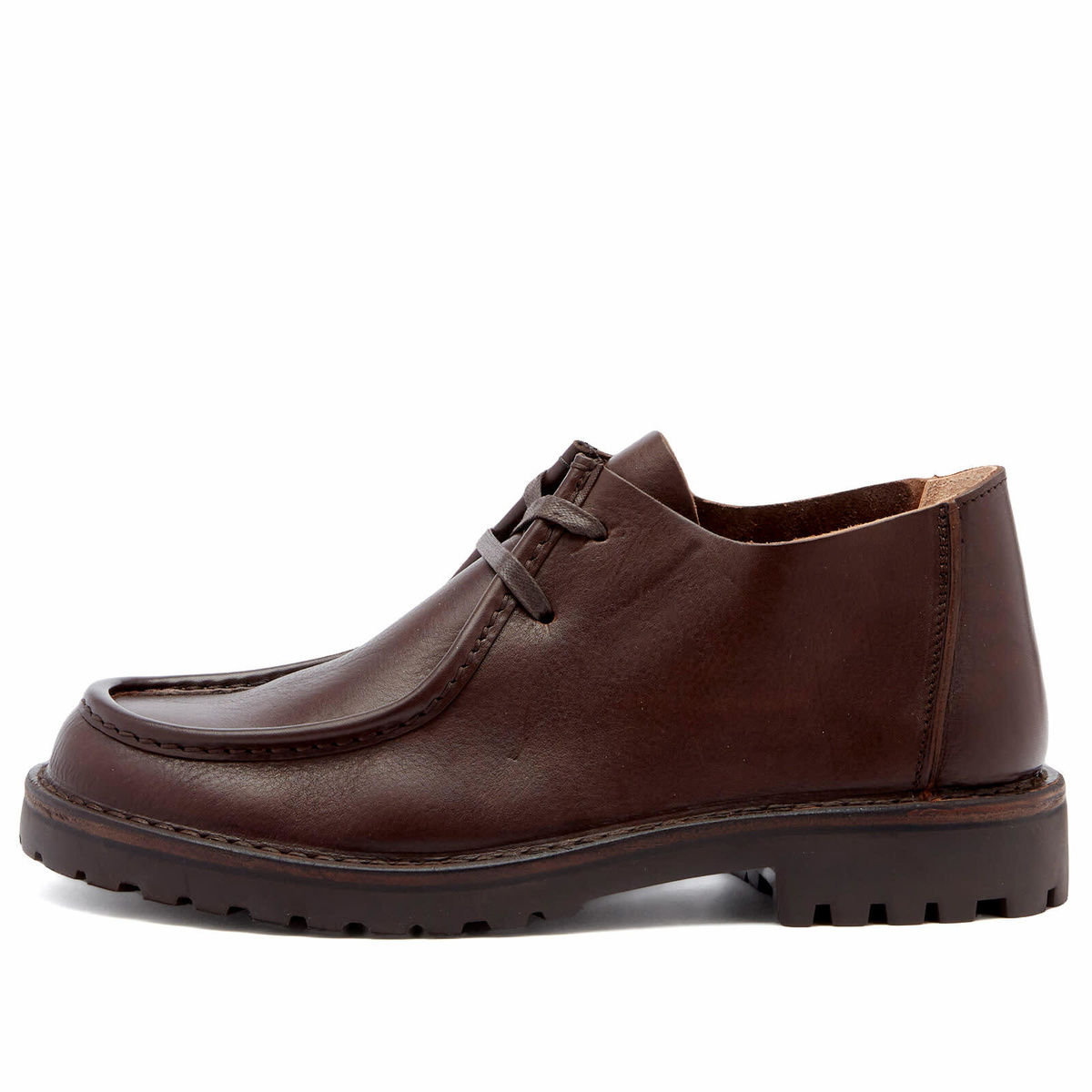 Astorflex Men's Beenflex Grain Leather Shoe in Caffe