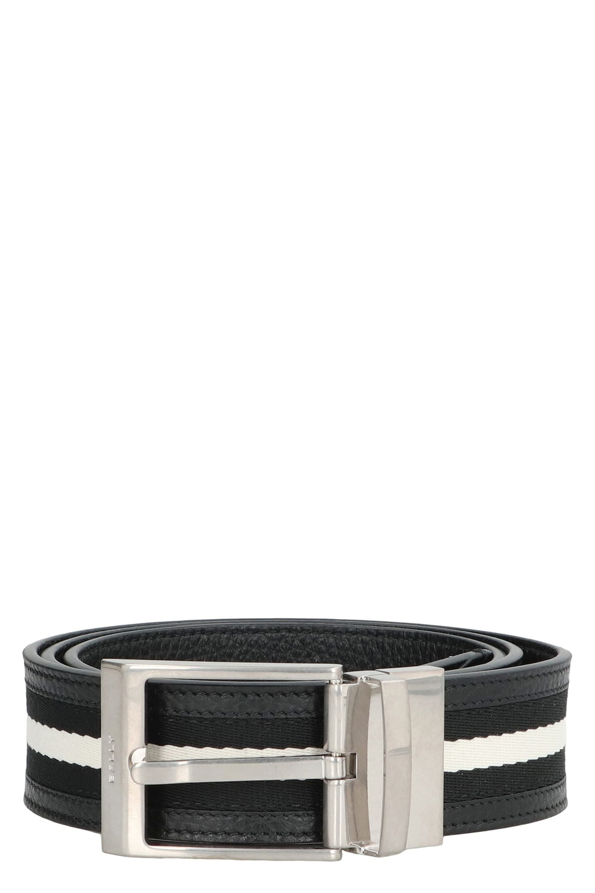 Bally Black Canvas Code Belt Bag Bally