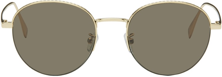 Photo: Fendi Gold 'Fendi Travel' Sunglasses