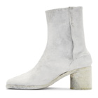 Maison Margiela White Painted Tabi Boots